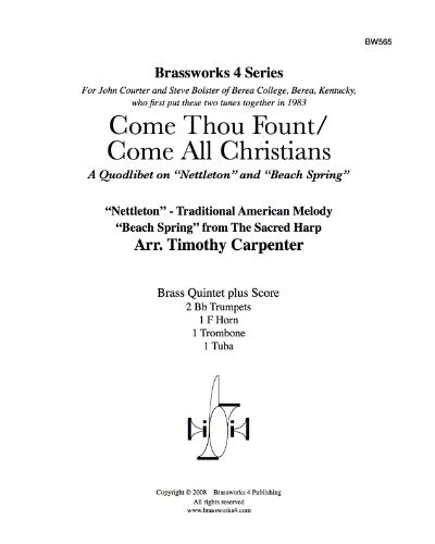 Come Thou Fount/Come All Christians — Traditional
