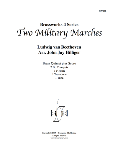 Two Military Marches, WoO 18 & WoO 19 — Ludwig van Beethoven