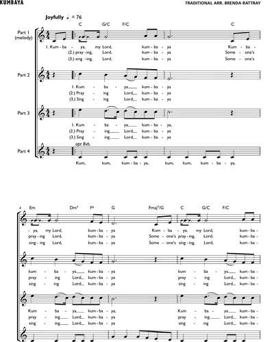 Kumbaya — Brenda Rattray