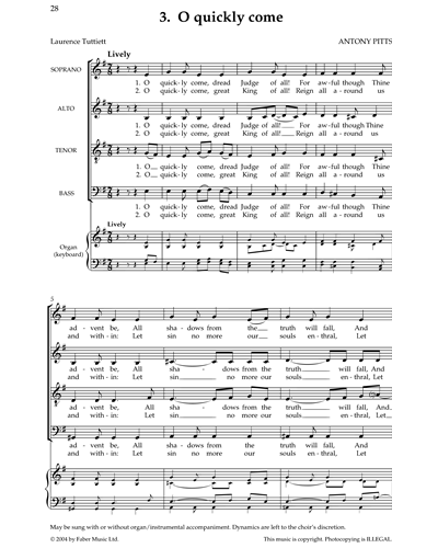 O Quickly Come — Antony Pitts