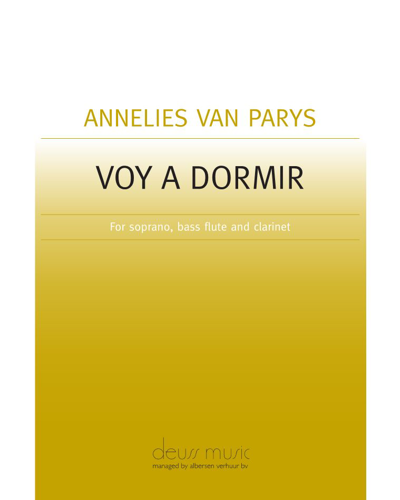 Voy a Dormir — Annelies Van Parys