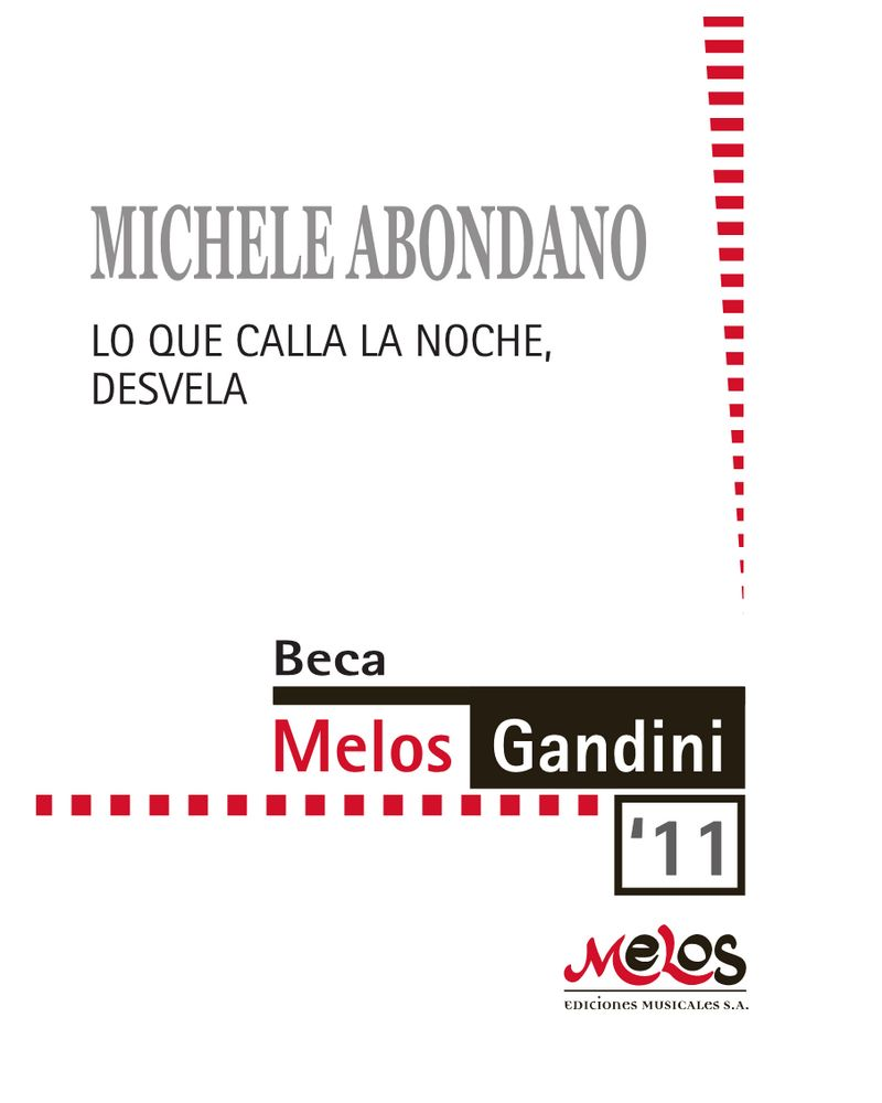 Lo que calla la noche, desvela — Michele Abondano