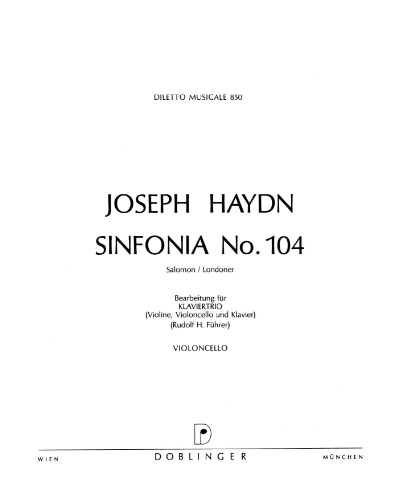 Symphony No. 104 'London' — Joseph Haydn
