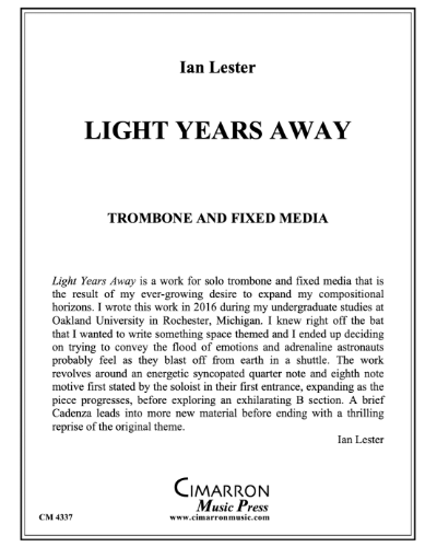 Light Years Away — Ian Lester
