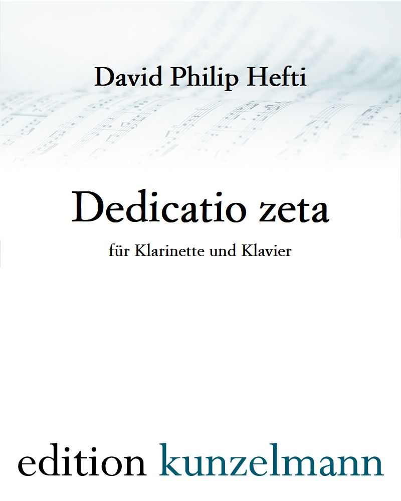 Dedicatio zeta — David Philip Hefti