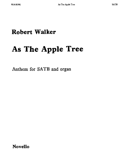 As the apple tree — Robert Walker