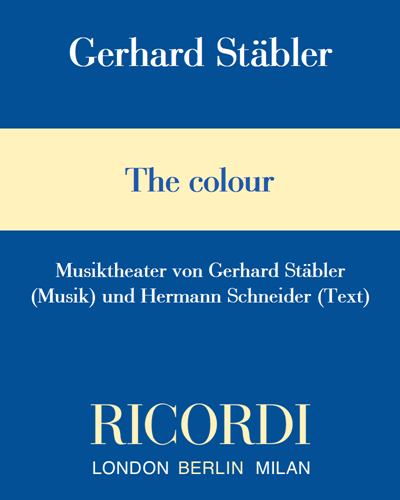 The colour — Gerhard Stäbler