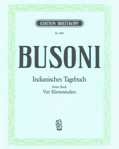 Indianisches Tagebuch. 1. Buch — Ferruccio Busoni