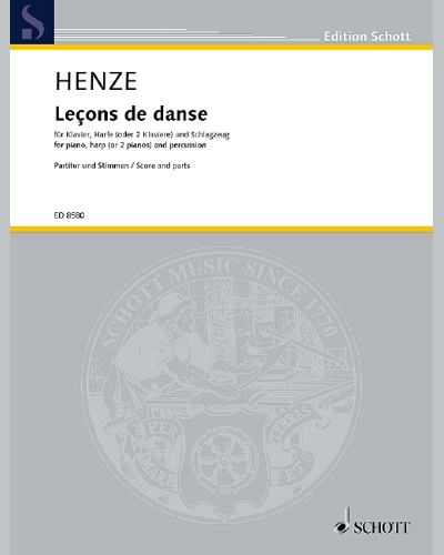 Leçons de danse — 亨策