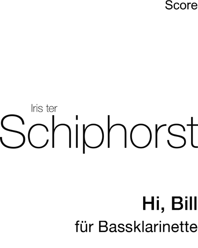 Hi, Bill — Iris ter Schiphorst