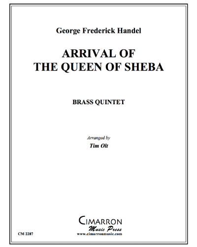 Arrival of the Queen of Sheba — 亨德尔