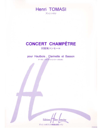 Concert Champêtre — Henri Tomasi