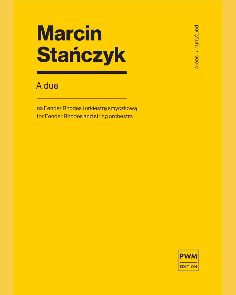 A due — Marcin Stańczyk