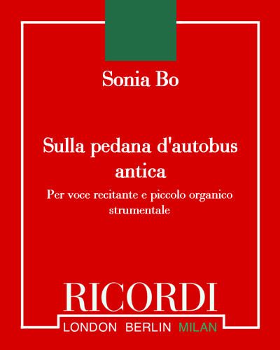 Sulla pedana d'autobus antica — Sonia Bo