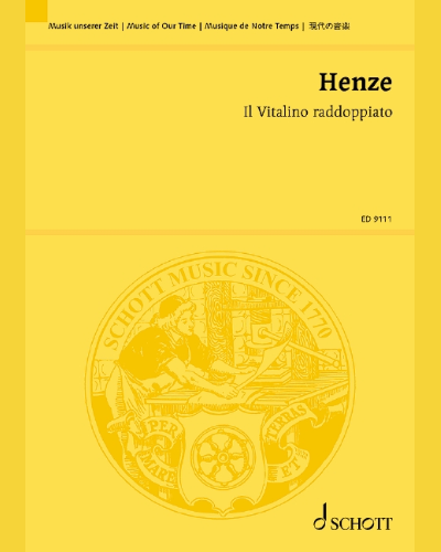 Il Vitalino raddoppiato — Hans Werner Henze