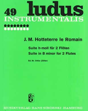 Suite in B minor — Jacques Hotteterre le Romain