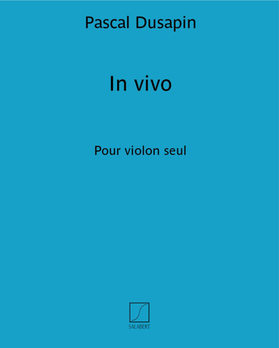In vivo — 帕斯卡尔·迪萨潘