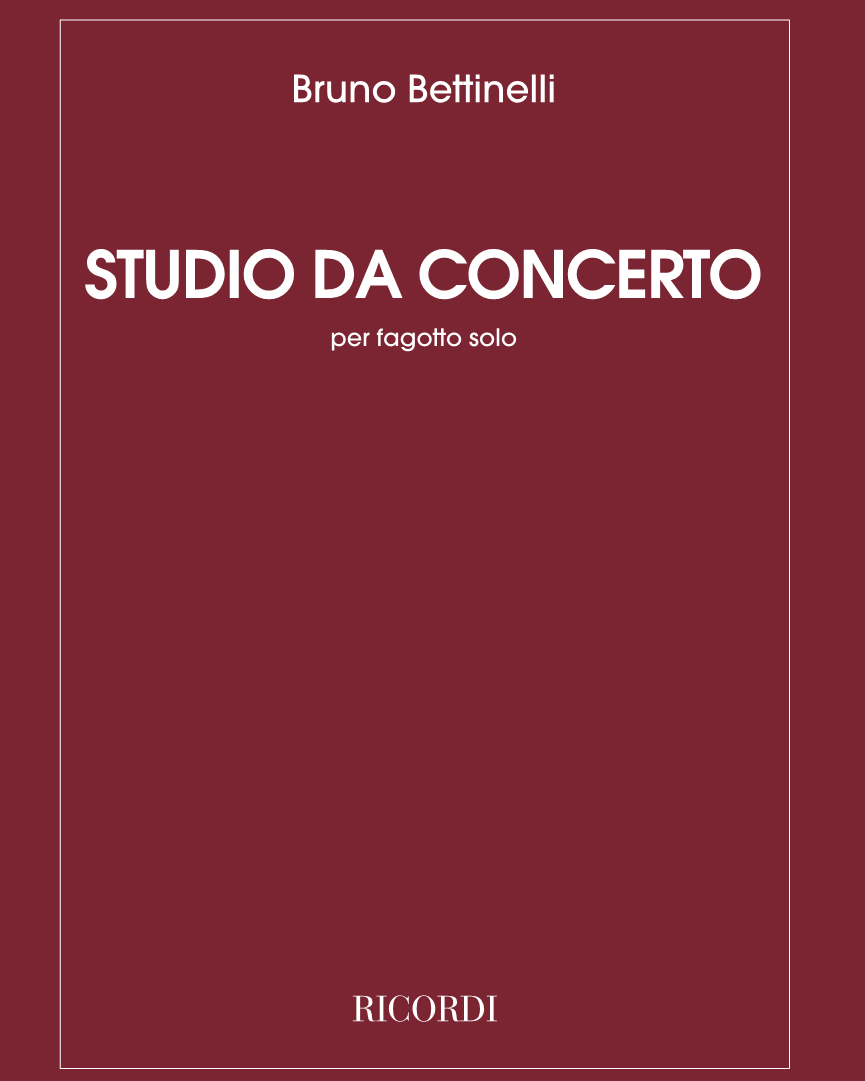 Studio da concerto — Bruno Bettinelli