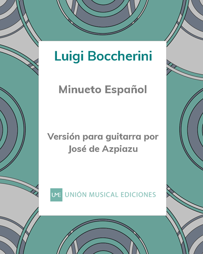 Minueto Español (from 'Quintet, op. 37') — 博凯里尼