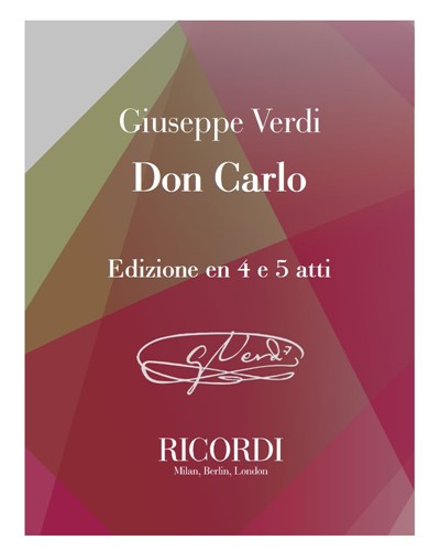 Don Carlo — 威尔第