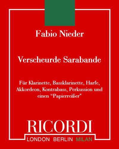 Verscheurde Sarabande — Fabio Nieder