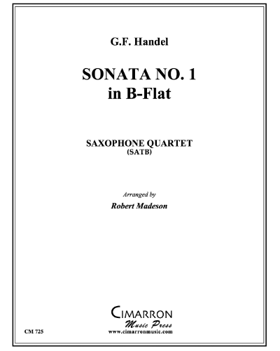 Sonata No. 1 in B-flat major, HWV 380 — George Frideric Handel