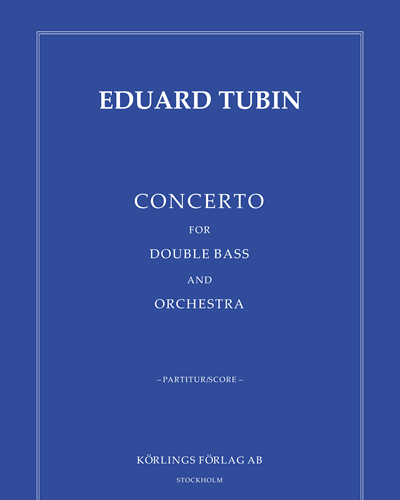Concerto for Double Bass and Orchestra — 爱德华·图宾
