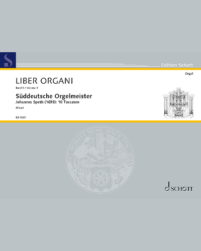 South German Organ Masters — Johannes Speth
