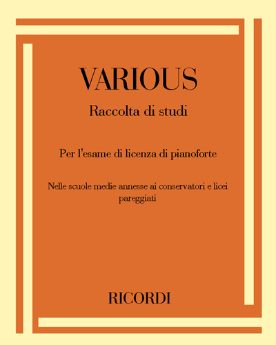 Collection of Studies for the Piano Diploma Examination — 合集