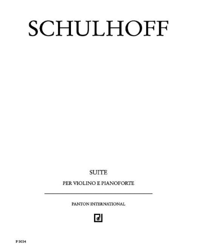 Suite — Erwin Schulhoff
