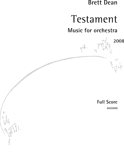 Testament — 布雷特·迪恩