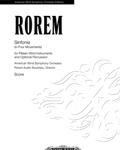 Sinfonia for 15 Wind Instruments — 内德·罗雷姆