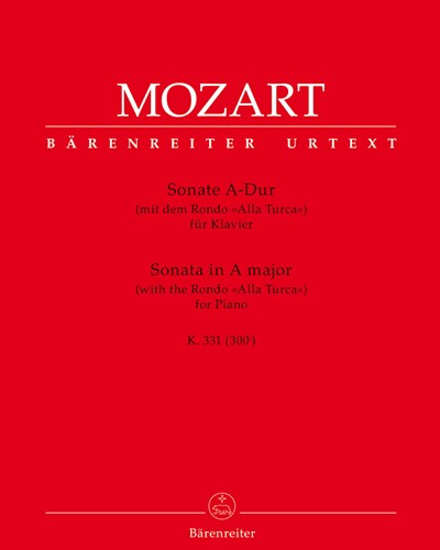 Piano Sonata in A major, K. 331 (300i) — 莫扎特