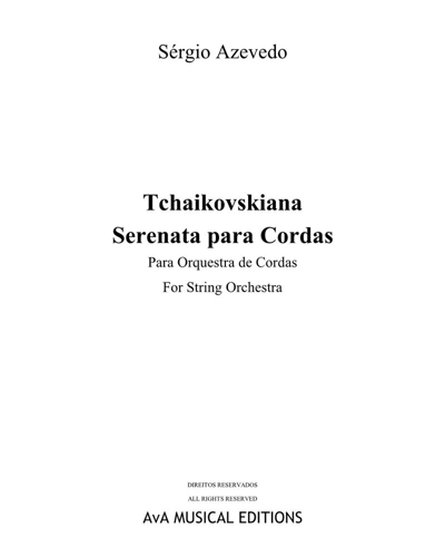 Tchaikovskiana — Sérgio Azevedo