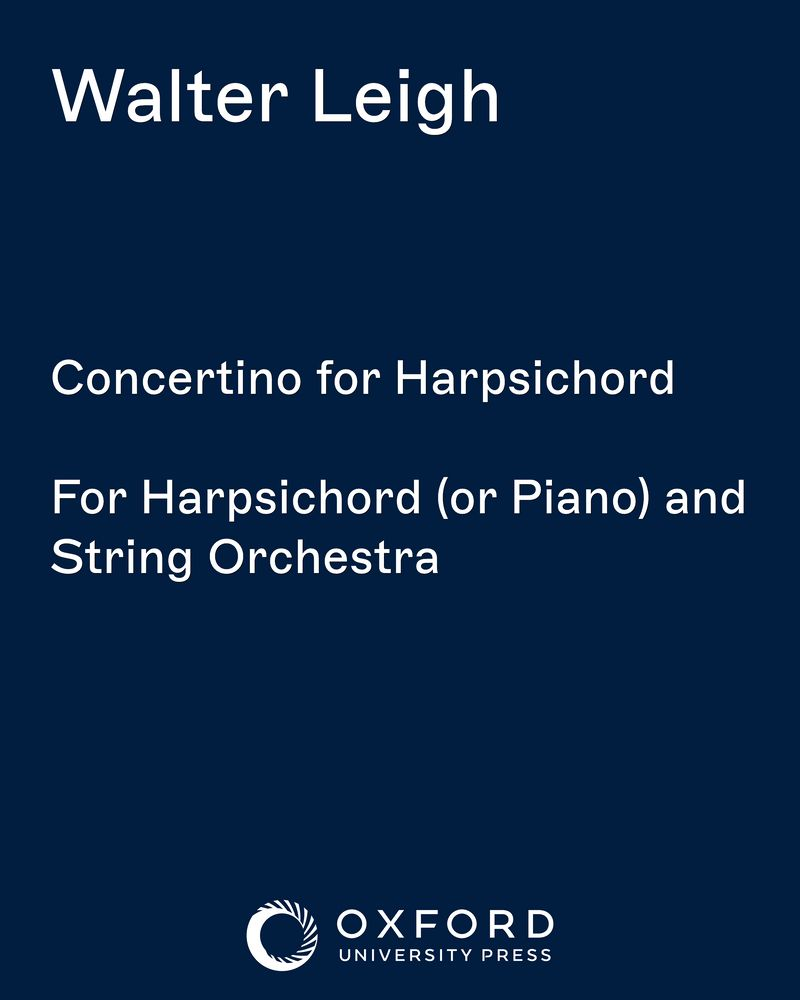 Concertino for Harpsichord — Walter Leigh