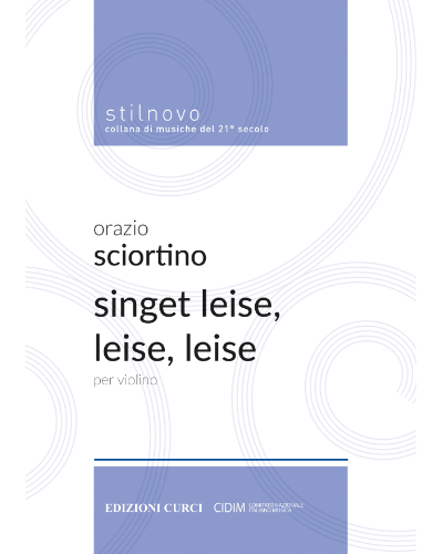 Singet leise, leise, leise — Orazio Sciortino