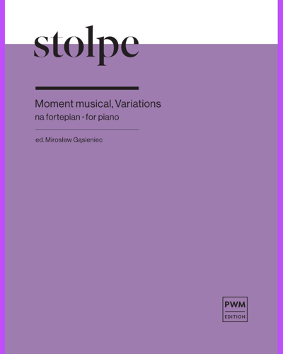 Moment Musical, Variations — Antoni Stolpe