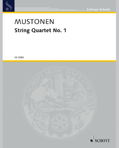 String Quartet No. 1 — Olli Mustonen
