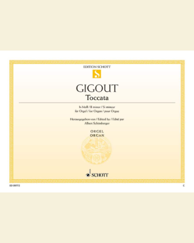 Toccata B minor — Eugène Gigout