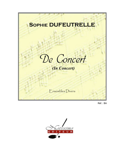 De concert — Sophie Dufeutrelle