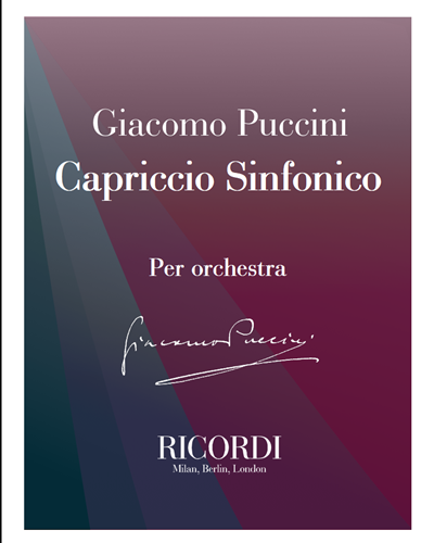 Capriccio Sinfonico — 普契尼