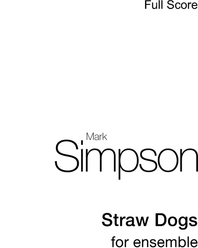 Straw Dogs — Mark Simpson