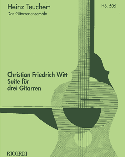 Suite für drei Gitarren — Christian Friedrich Witt