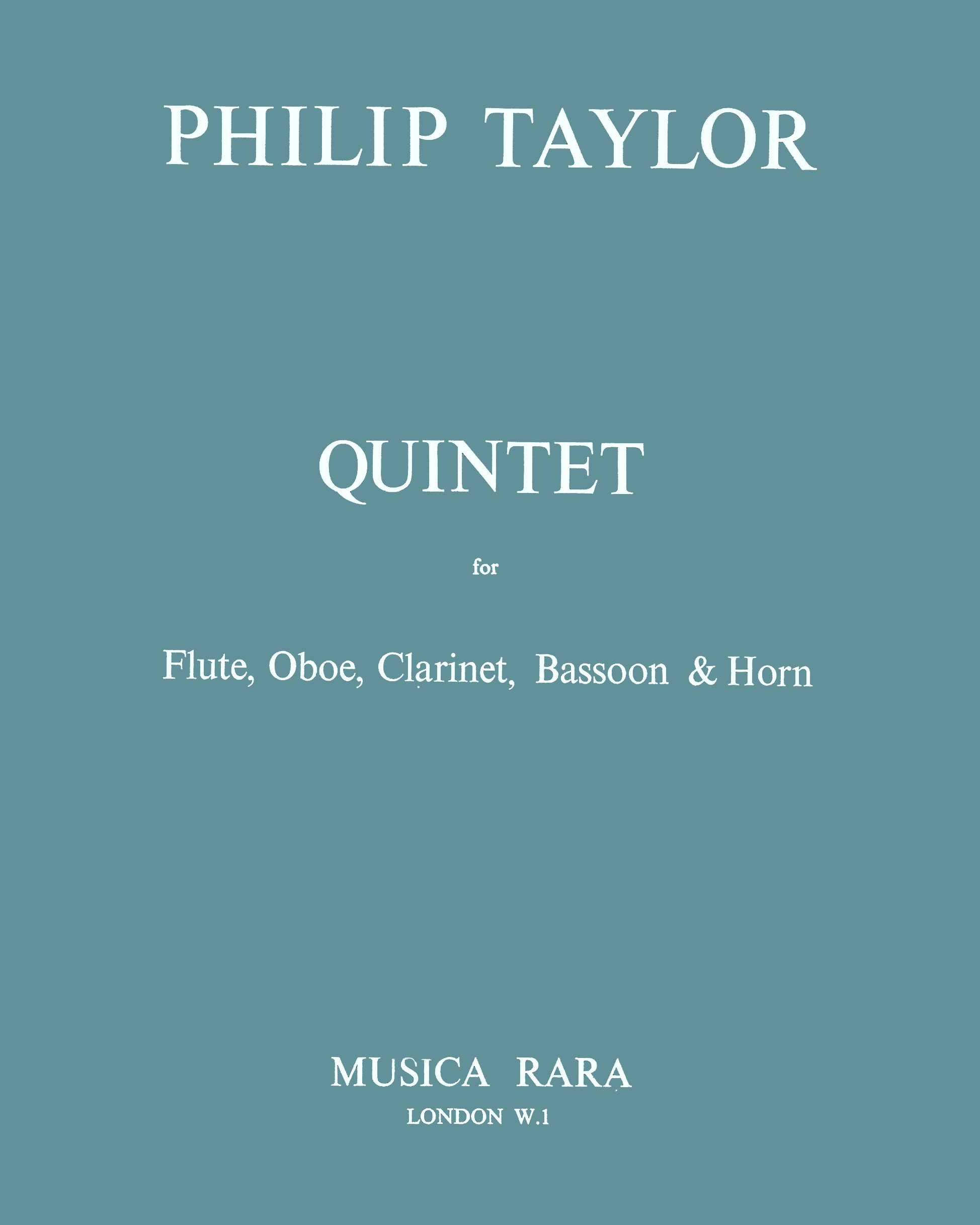 Quintett — Philip Taylor