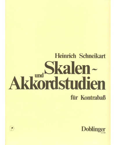 Skalen- und Akkordstudien — Heinrich Schneikart