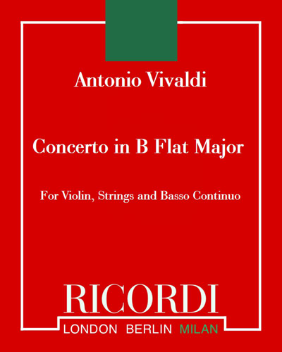 Concerto in B-flat major — Antonio Vivaldi
