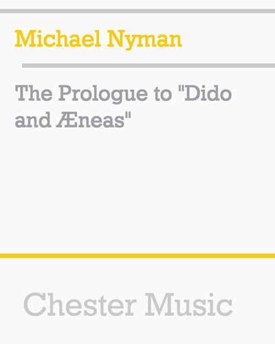 The Prologue to "Dido and Æneas" — 尼曼