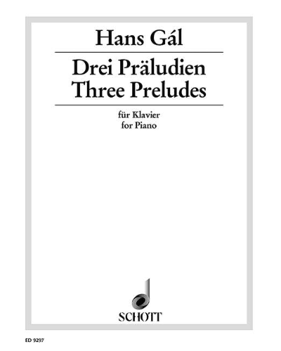 Three Preludes — Hans Gál