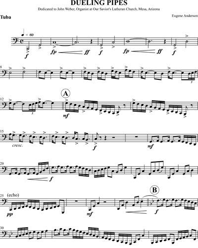 Dueling Pipes — Eugene Anderson