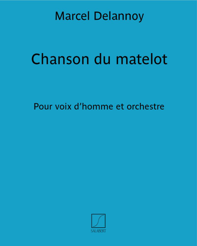 Chanson du matelot — Marcel Delannoy